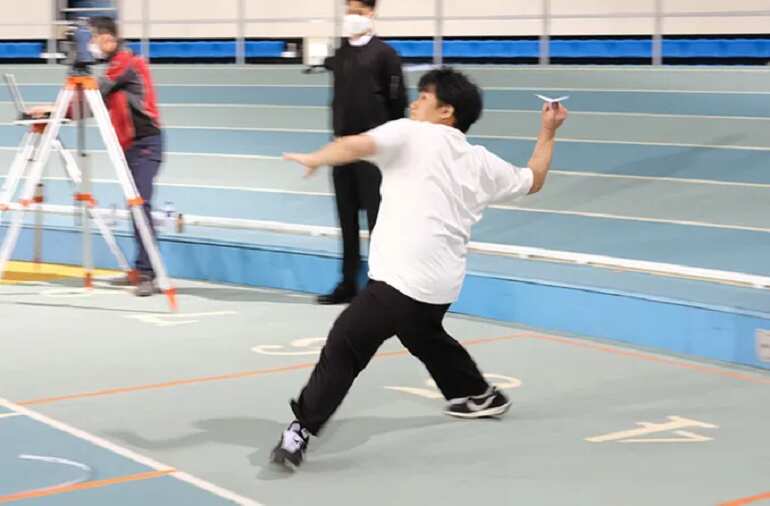 Almost 80 metres! Paper plane takes record-breaking flight in South Korea - WATCH