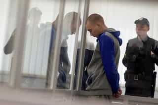 Russian soldier Vadim Shishimarin jailed for life by Ukrainian court over war crime