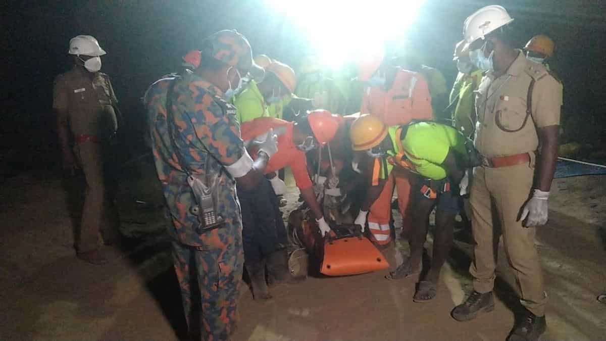 India: 4 dead, 2 rescued in quarry accident, 8-day search & rescue effort ends India: 4 dead, 2 rescued in quarry accident, 8-day search & rescue effort ends