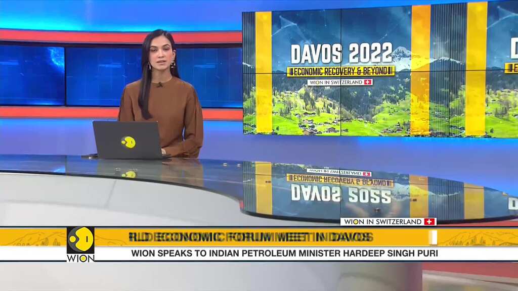 Davos World Economic Forum: Indian petroleum minister Hardeep Singh Puri speaks to WION