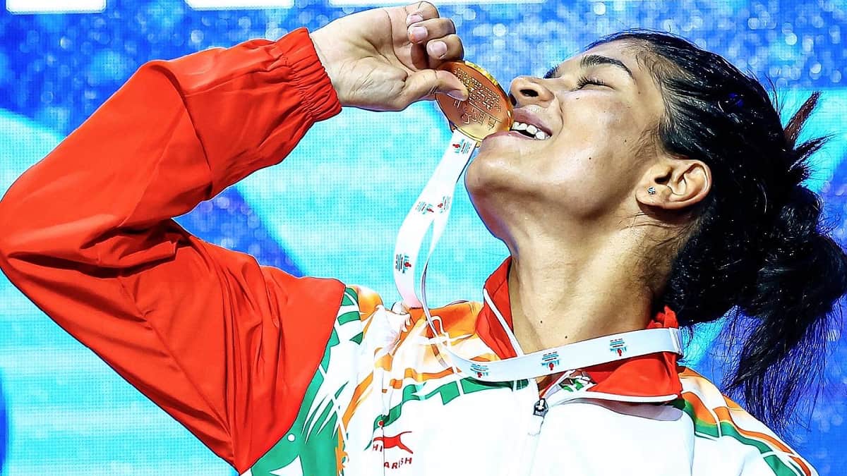 Boxing world champion Nikhat Zareen urges parents to change mentality towards daughters Boxing world champion Nikhat Zareen urges parents to change mentality towards daughters