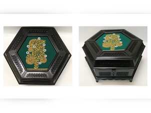 Indian PM Modi gifts carved wooden box with rogan painting to Japan's PM Fumio Kishida