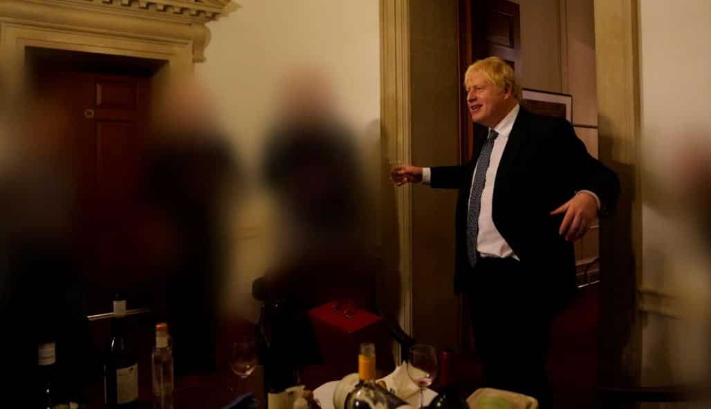 November 13 2020: A gathering in No:10 Downing Street on the departure of special adviser