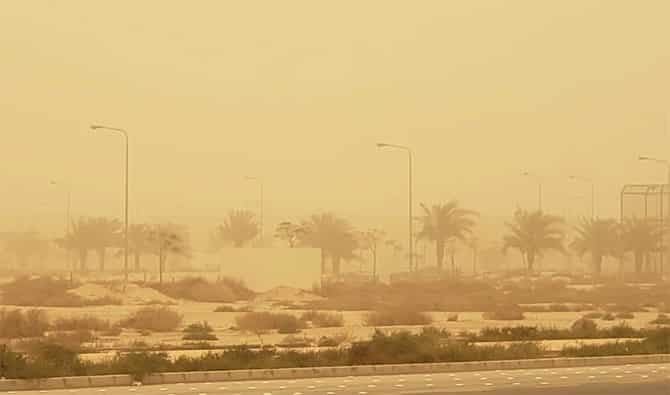 Riyadh hit by second sandstorm in a week