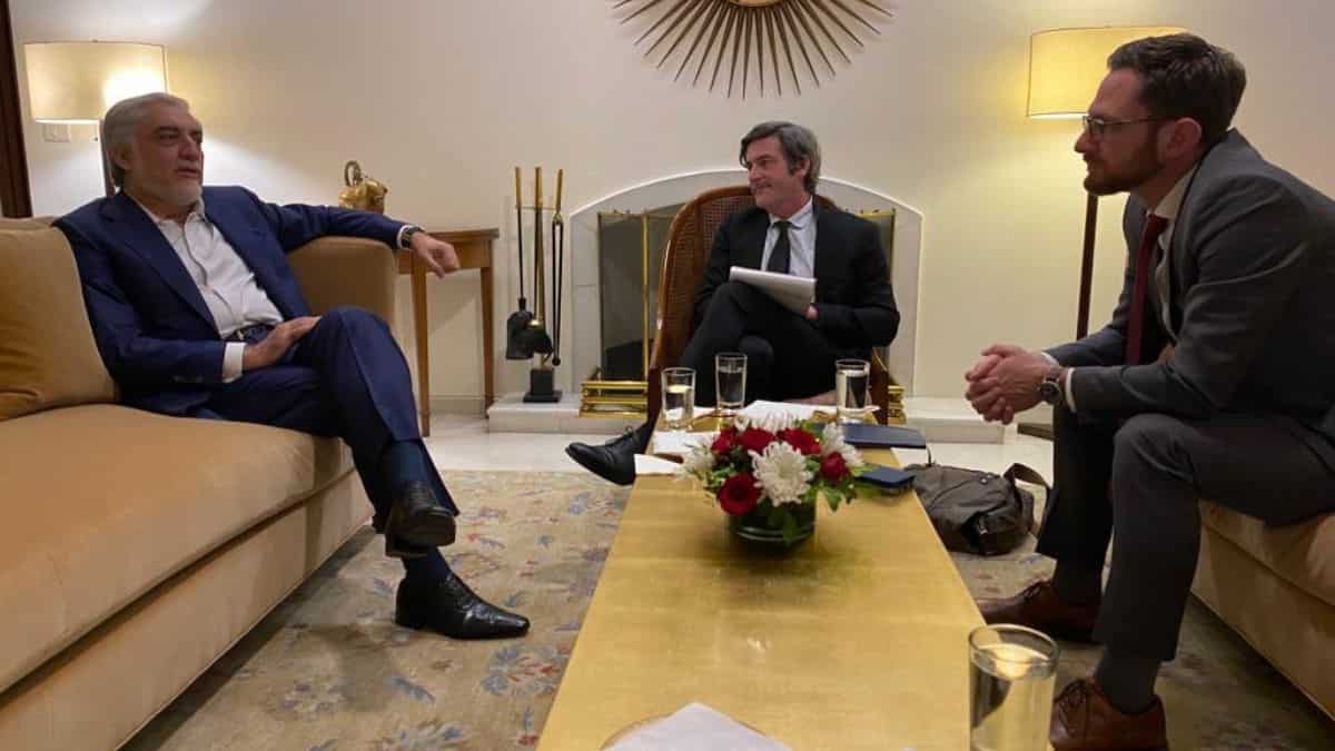 Top US government officials in India to discuss Afghanistan, Russian sanctions Top US government officials in India to discuss Afghanistan, Russian sanctions