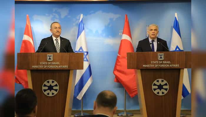Turkish FM Mevlut Cavusoglu visits Israel to bury differences
