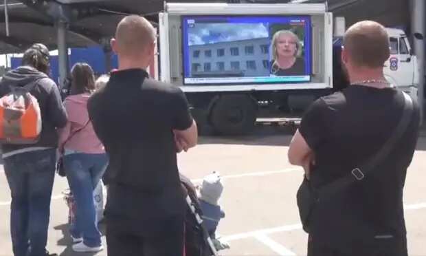 Russia’s Orwellian move: ‘Propaganda vans’ deployed to captured Mariupol in a bid to 'win over' people