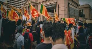 Sri Lankan demonstrators mark 50th day of Galle Face protests
