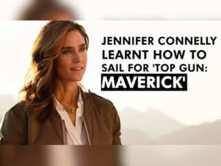 'Top Gun: Maverick' star Jennifer Connelly on working with Tom Cruise for the first time in her career