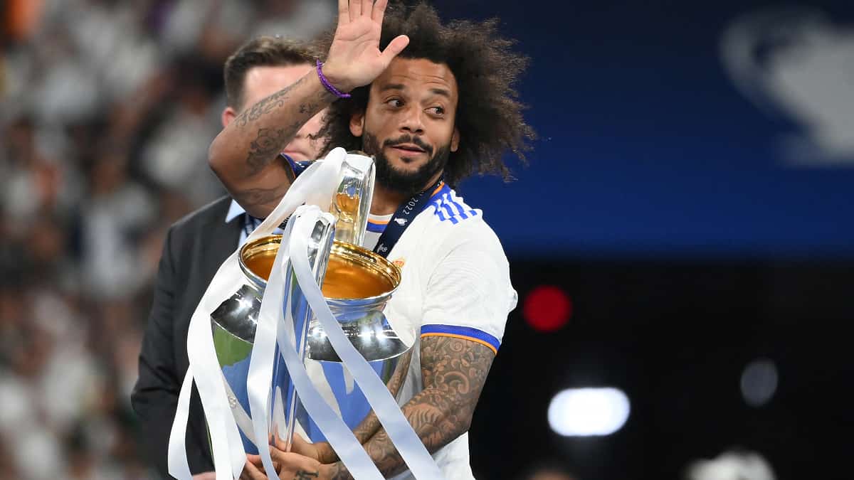 6) Marcelo bids goodbye to Real Madrid