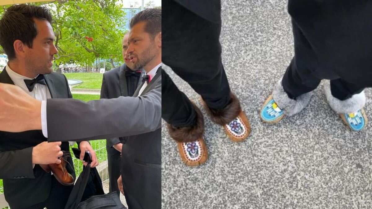Why was Canadian filmmaker asked to leave Cannes red carpet over his shoes? Why was Canadian filmmaker asked to leave Cannes red carpet over his shoes?