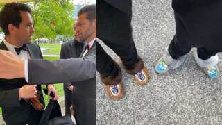 Why was Canadian filmmaker asked to leave Cannes red carpet over his shoes?