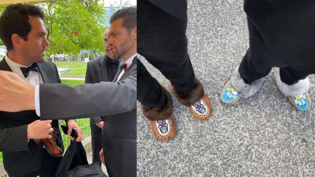 Why was Canadian filmmaker asked to leave Cannes red carpet over his shoes?