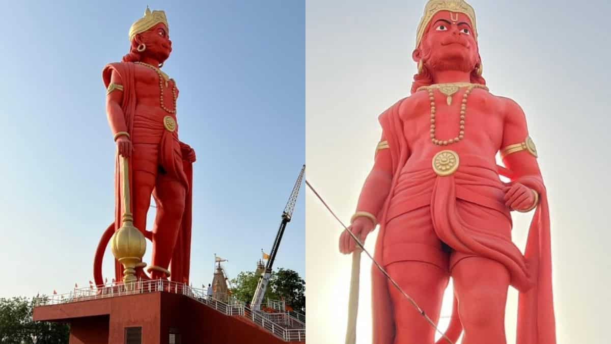 Lord Hanuman statue in Gujarat’s Morbi