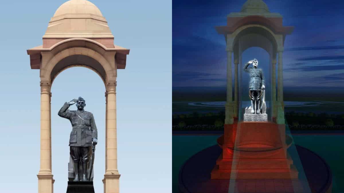 Netaji Subhash Chandra Bose’s statue
