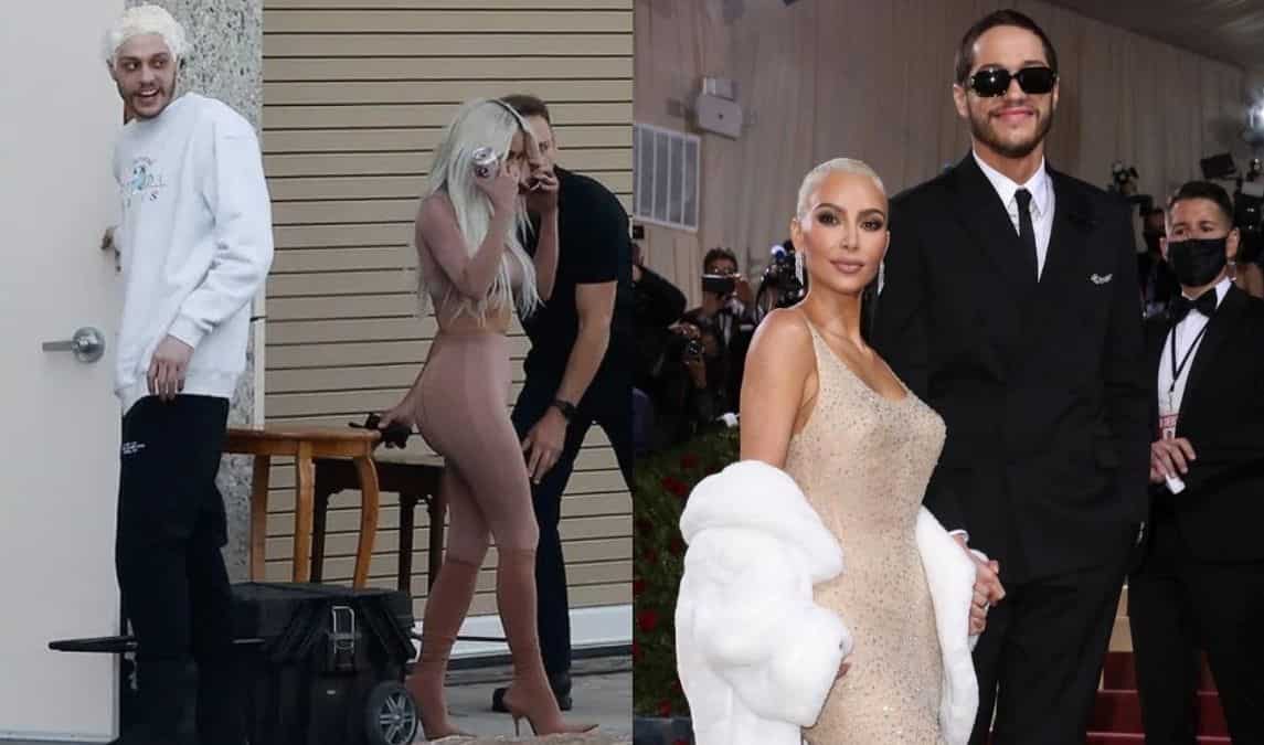 Kim Kardashian’s beau Pete Davidson turns blonde to shell couple goals, spotted in LA