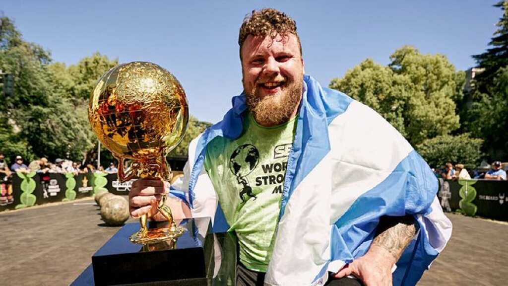 World's Strongest Man 2022: Scotland's Tom Stoltman wins prestigious title for second year in a row