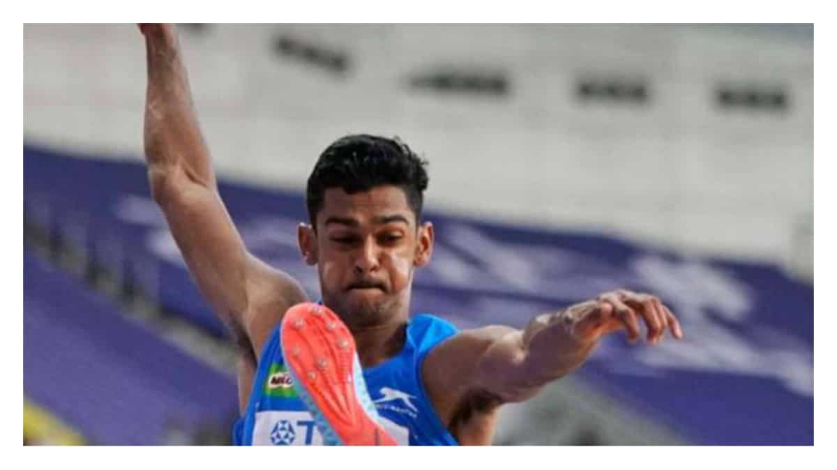 Olympian long jumper Murali Sreeshankar secures gold in Venizeleia-Chania 2022 athletics meet Olympian long jumper Murali Sreeshankar secures gold in Venizeleia-Chania 2022 athletics meet