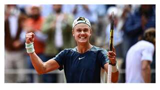 French Open: Teenager Holger Rune shows last year's finalist Stefanos Tsitsipas the exit door