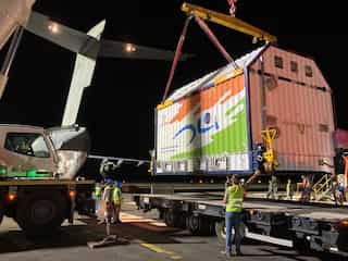 Indian satellite GSAT-24 undergoing pre-launch performance checks in European spaceport
