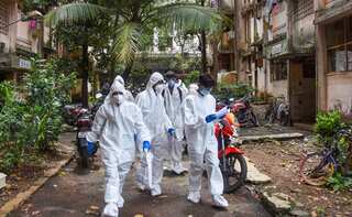 Mumbai sees five-fold increase in covid cases