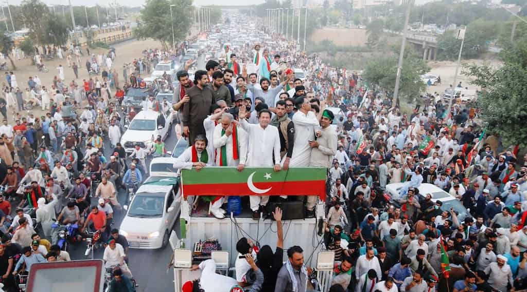 Pakistan's Supreme court seeks a report on violence at Freedom March