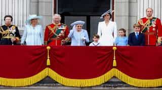 Queen Elizabeth greets Jubilee crowds, but will miss Friday service