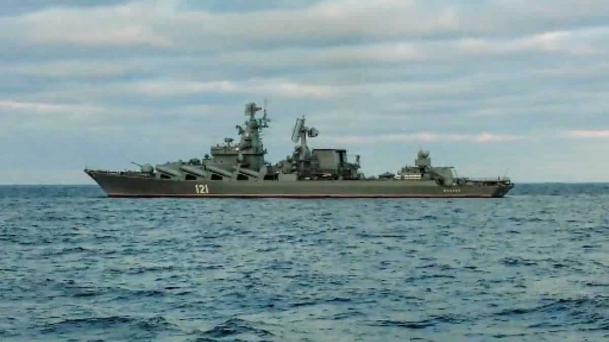 April 14: Russia's flagship 'Moskva' sinks