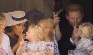 Harry, Meghan Markle cute moments from Trooping the Colour ceremony goes viral