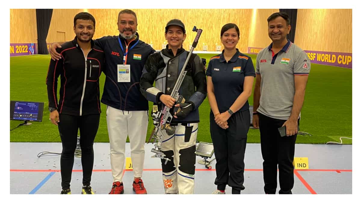 ISSF Shooting World Cup 2022: Olympian Anjum Moudgil secures silver medal ISSF Shooting World Cup 2022: Olympian Anjum Moudgil secures silver medal