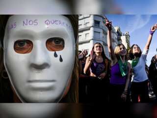 ‘Not one woman less’: Thousands marched against femicide in Argentine’s capital