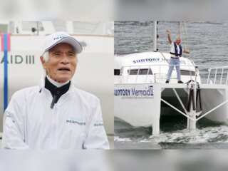 Famous ocean adventurer sets new record becoming the oldest person to sail solo across Pacific