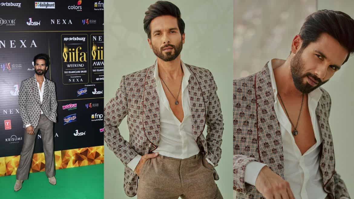 Shahid Kapoor at IIFA Rocks 2022