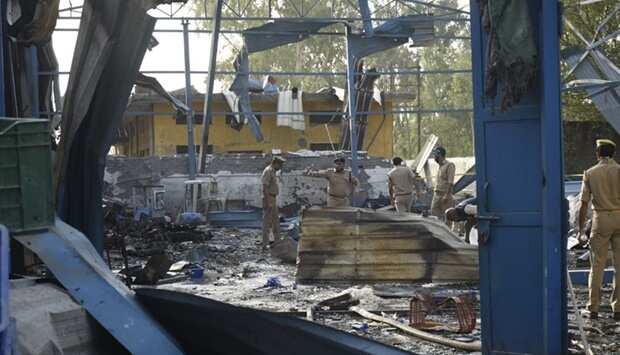Explosion at an electronics factory in India: At least 12 killed, 21 injured in the blast