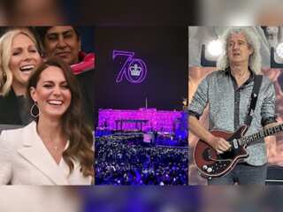 Major highlights from Queen's Platinum Party at the Palace concert