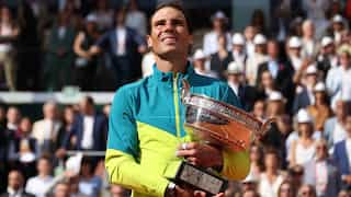 I will keep fighting, says Rafael Nadal after winning record-extending 14th French Open title