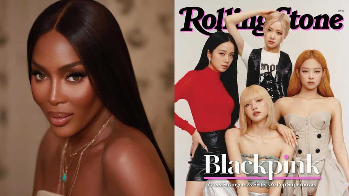 Naomi Campbell is all hearts for BLACKPINK's Rolling Stone cover
