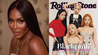Naomi Campbell is all hearts for BLACKPINK's Rolling Stone cover
