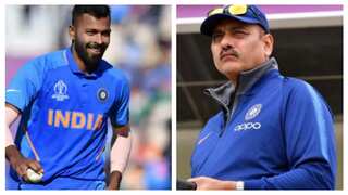 'They shouldn't take risk' - Shastri explains why Hardik Pandya should stick to shortest format till T20WC