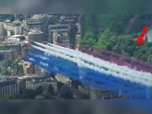 Watch: Netizens spot 'UFO' at Queen’s Platinum Jubilee celebrations. Find out truth