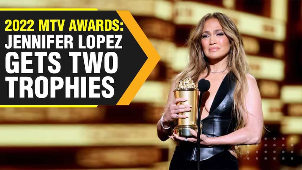 Teary-eyed Jennifer Lopez receives Generation Award at 2022 MTV Movie & TV Awards
