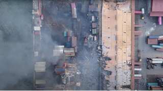 Bangladesh container depot fire brought under control