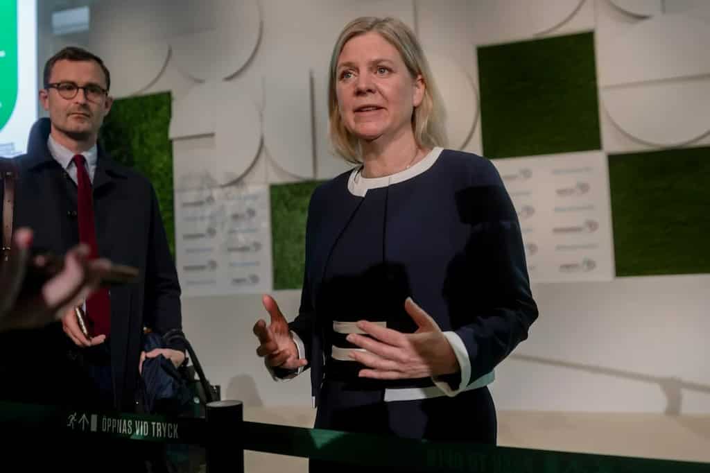 Sweden PM Magdalena Andersson's government narrowly won the confidence vote