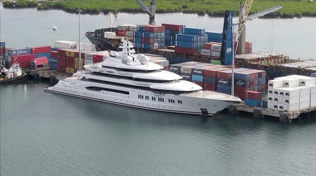 Russia-Ukraine conflict: Russian luxury superyacht leaves Fiji for US