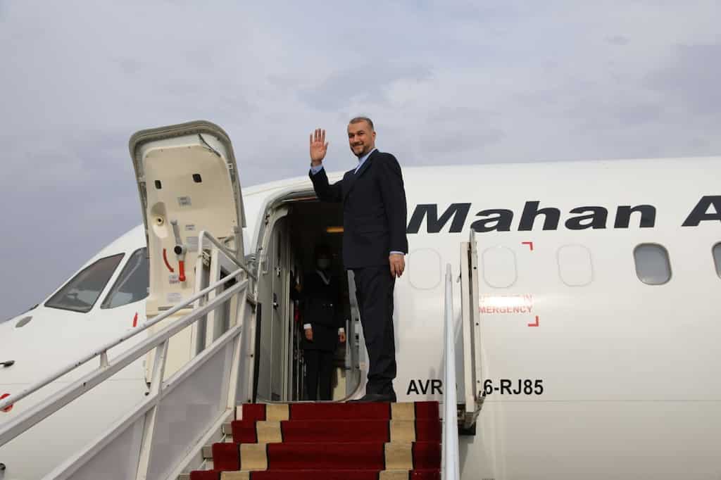 Iranian foreign minister Hossein Amir Abdollahian begins 3 day India visit