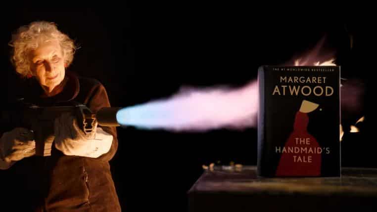 Fireproof copy of 'Handmaid's Tale' auctioned for $130,000 to help fight book bans