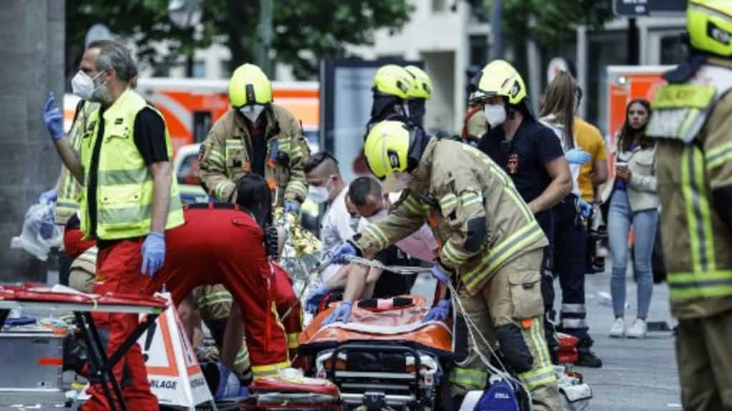Germany: One dead, eight injured as car drives into a crowd in Berlin