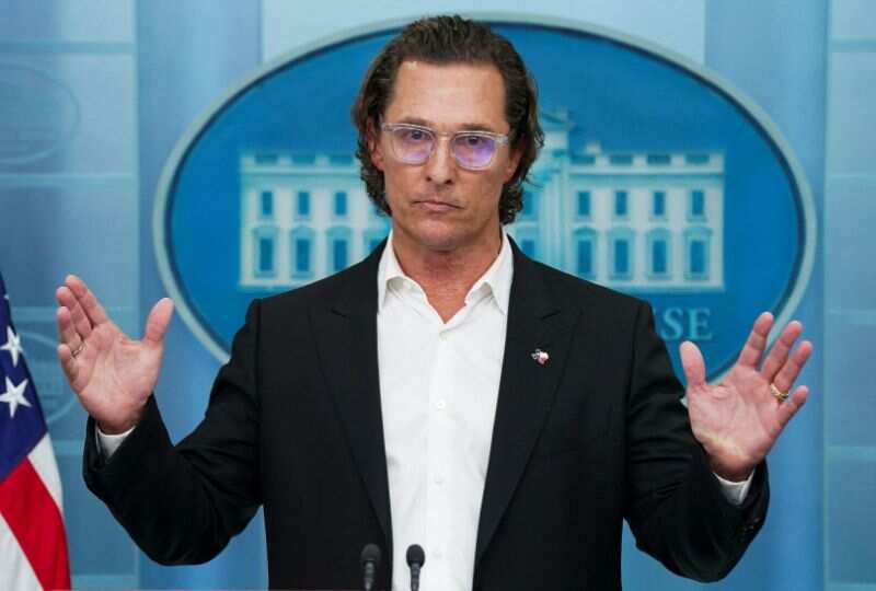 Matthew McConaughey's emotional White House speech on gun control