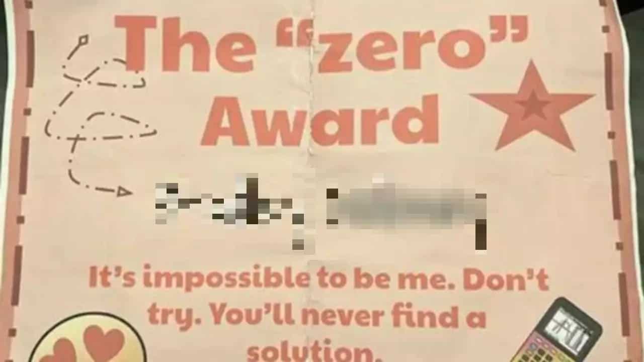 US: Teacher humiliates student with ‘zero award’ in class, enraged mom hits back US: Teacher humiliates student with ‘zero award’ in class, enraged mom hits back
