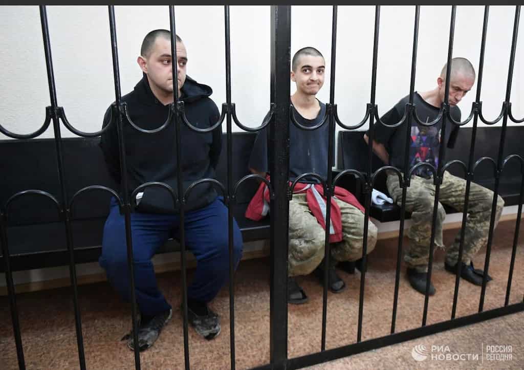 Captured Britons, Moroccan committed crimes in Donetsk, claims Russia